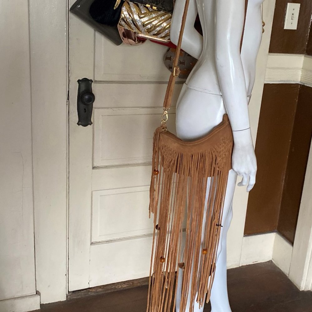 LINEA PELLE suede tassels